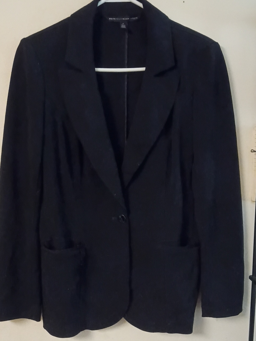 White House Black Market Women's Single-Button Blazer Jacket Size 6